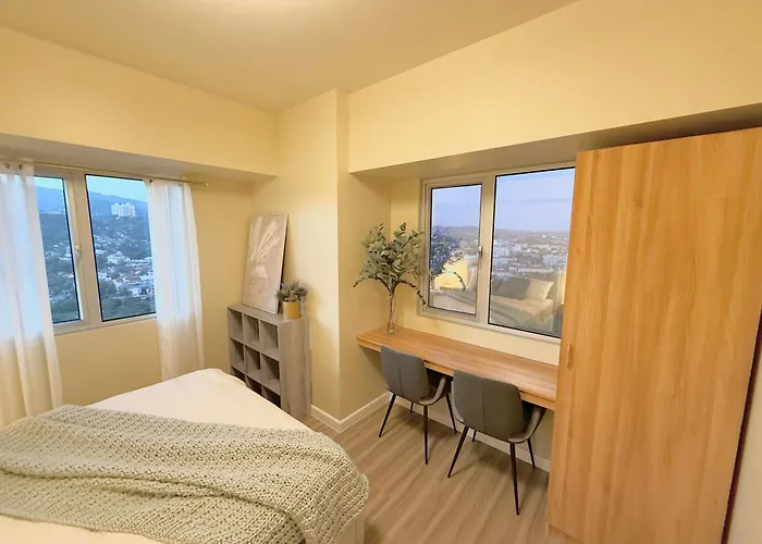 Accommodatie bij particulieren 1 Bedroom Avida Towers Riala It Park With Workspace Wfh Fast Wifi