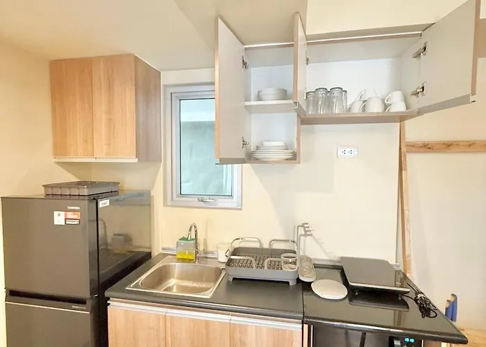 Accommodatie bij particulieren 1 Bedroom Avida Towers Riala It Park With Workspace Wfh Fast Wifi